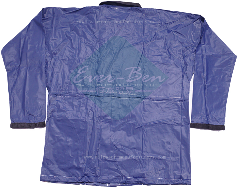 PVC heavy duty rain gear-Strong reusable pvc rain gear